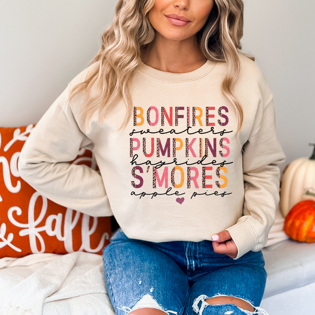 All the fall things Crewneck