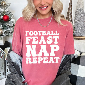 Football, feast, nap & repeat