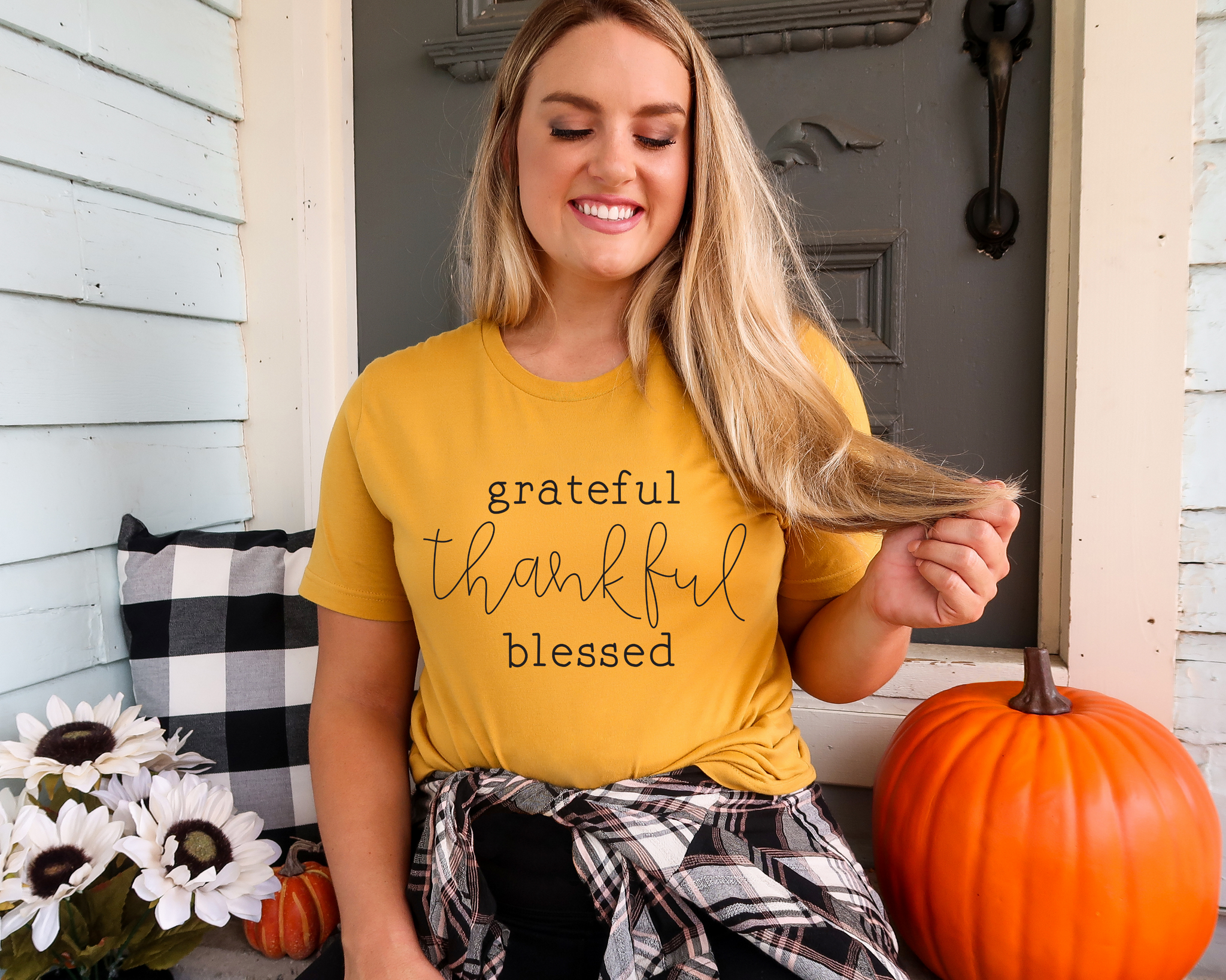 Grateful, Thankful & Blessed Shirt