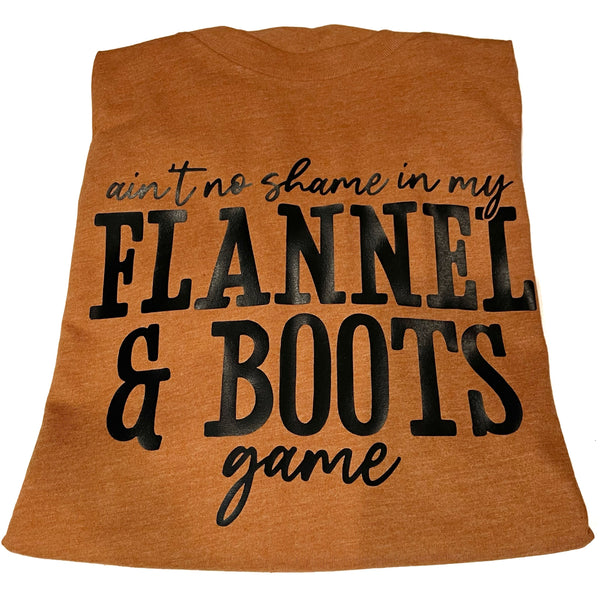 Flannel & Boots Game Shirt
